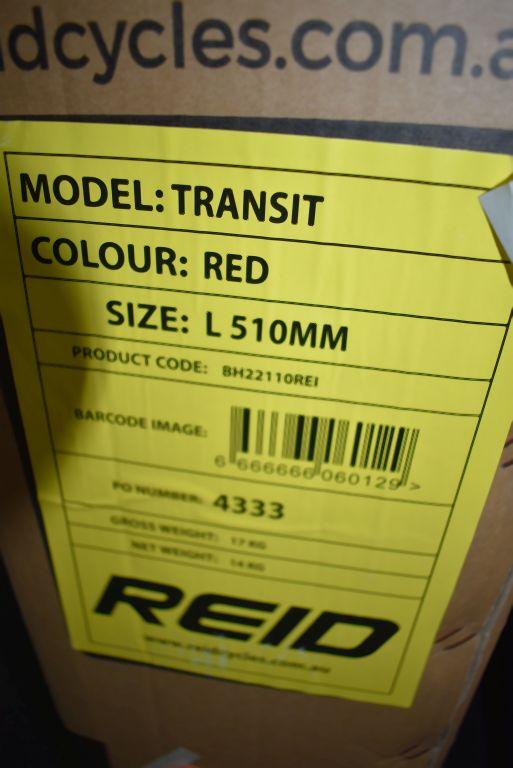 REID BIKE: RED, MODEL TRANSIT, SIZE L, 510mm,