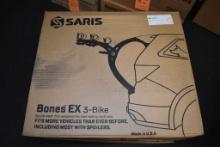 SARIS BONES EX 3 BIKE TRUNK RACK, MODEL 803, IN BOX