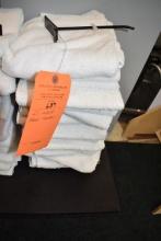 (21) WHITE HAND TOWELS