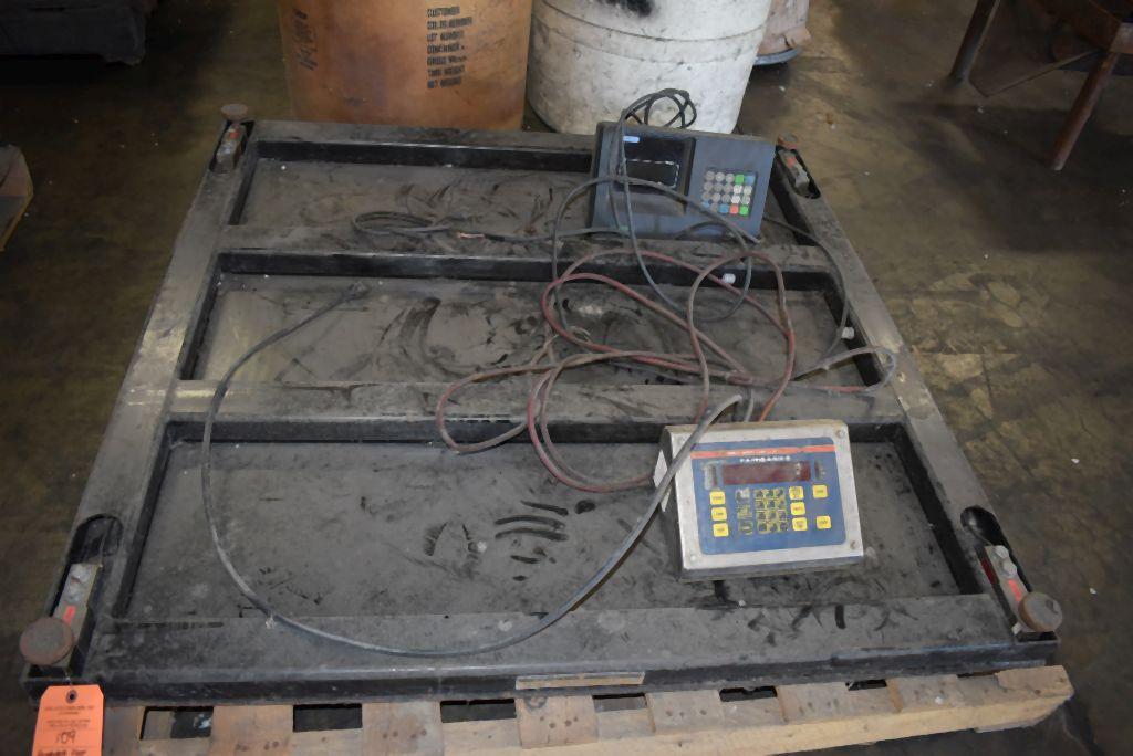 ROUGHDECK FLOOR SCALE, 60" x 60" DECK,