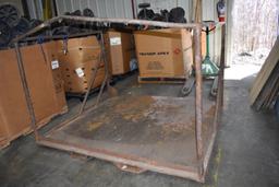 METAL FORKLIFT PLATFORM, 75" x 76"