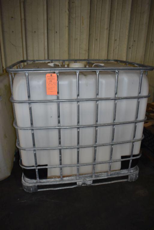 (2) PLASTIC TOTES, 40"H x 46"L x 36"W, ONE IS IN