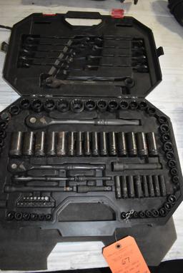 HUSKY 105 PIECE MECHANICS TOOL SET, 1/4", 3/8" AND