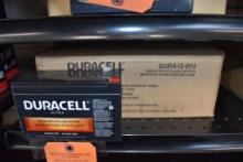 (8) DURACELL ULTRA DURA12-8F2 12V 8 Ah AGM BATTERIES