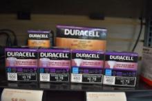 (6) ASSORTED DURACELL BULBS