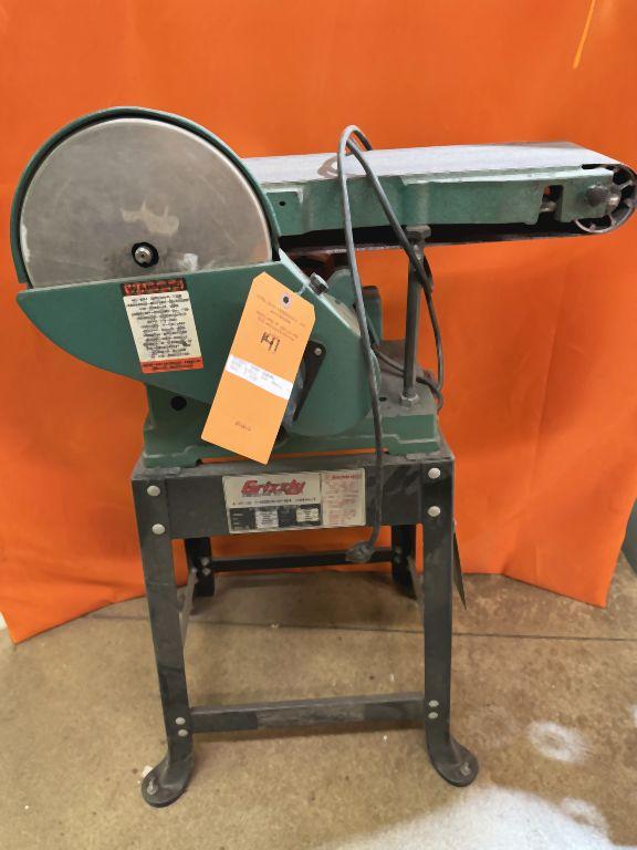 GRIZZLY COMBO SANDER, MODEL G1014Z, S/N: 906421,