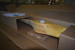 AERO FAB WOODEN AIRCRAFT PROPELLER, MODEL W72CK-42,