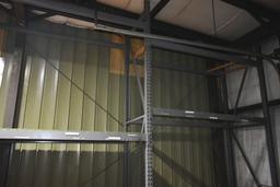 (2) SECTION OF PALLET RACKING (GRAY) EIGHT