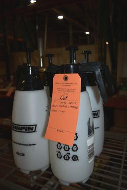 (5) CHAPIN 68 OZ. MULTI PURPOSE SPRAYERS, HAND PUMP