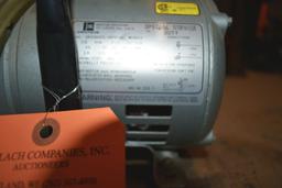 EMERSON VACUUM MOTOR MODEL SA55NXGTE-4870, 1/6 H.P.