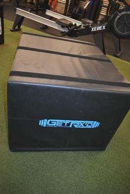 Get Rx'd 24 inch foam stack cube. 36-in x 30 in x 24 inch high. nylon handles. Velcro strips.
