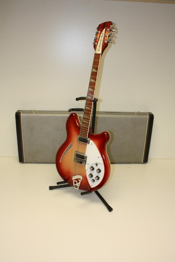 Vintage Rickenbacker USA 12 String Guitar with case as shown