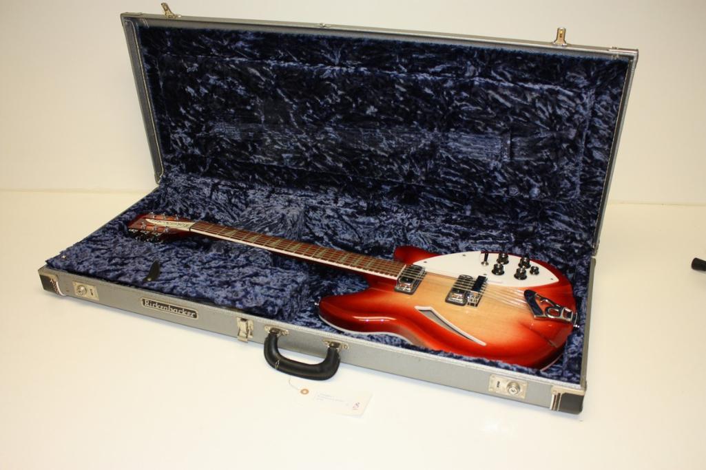 Vintage Rickenbacker USA 12 String Guitar with case as shown