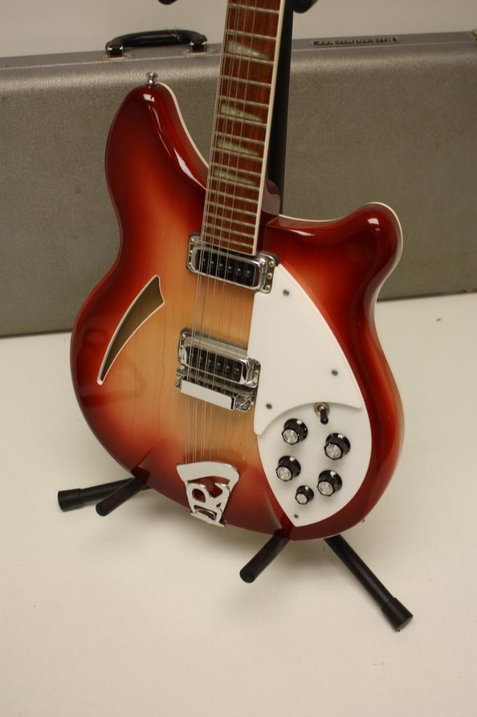 Vintage Rickenbacker USA 12 String Guitar with case as shown