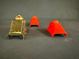 LIONEL BUMPERS; (2) NO. 260 BUMPERS AND (1) NO. 025 BUMPER,