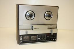 Vintage 7" Ampex AX-50 Reel-to-reel Tape Player