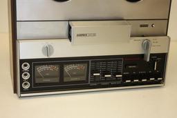 Vintage 7" Ampex AX-50 Reel-to-reel Tape Player