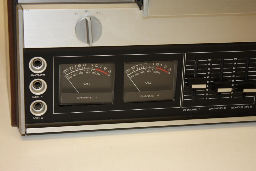 Vintage 7" Ampex AX-50 Reel-to-reel Tape Player
