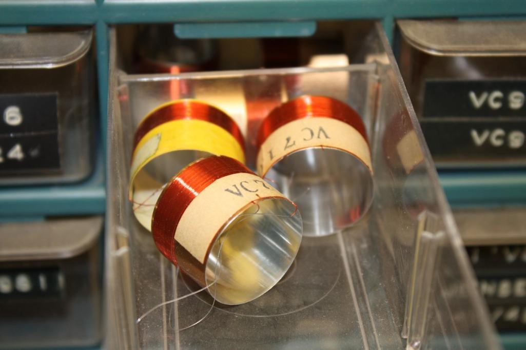 Large Box of High-End Speaker Voice Coils (JBL + More)