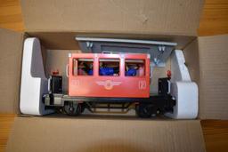 (3) Playmobil large scale personal wagons with passenger figures