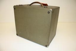 Vintage Califone 12V Portable record player with tube amp and Jensen 12 inch speaker