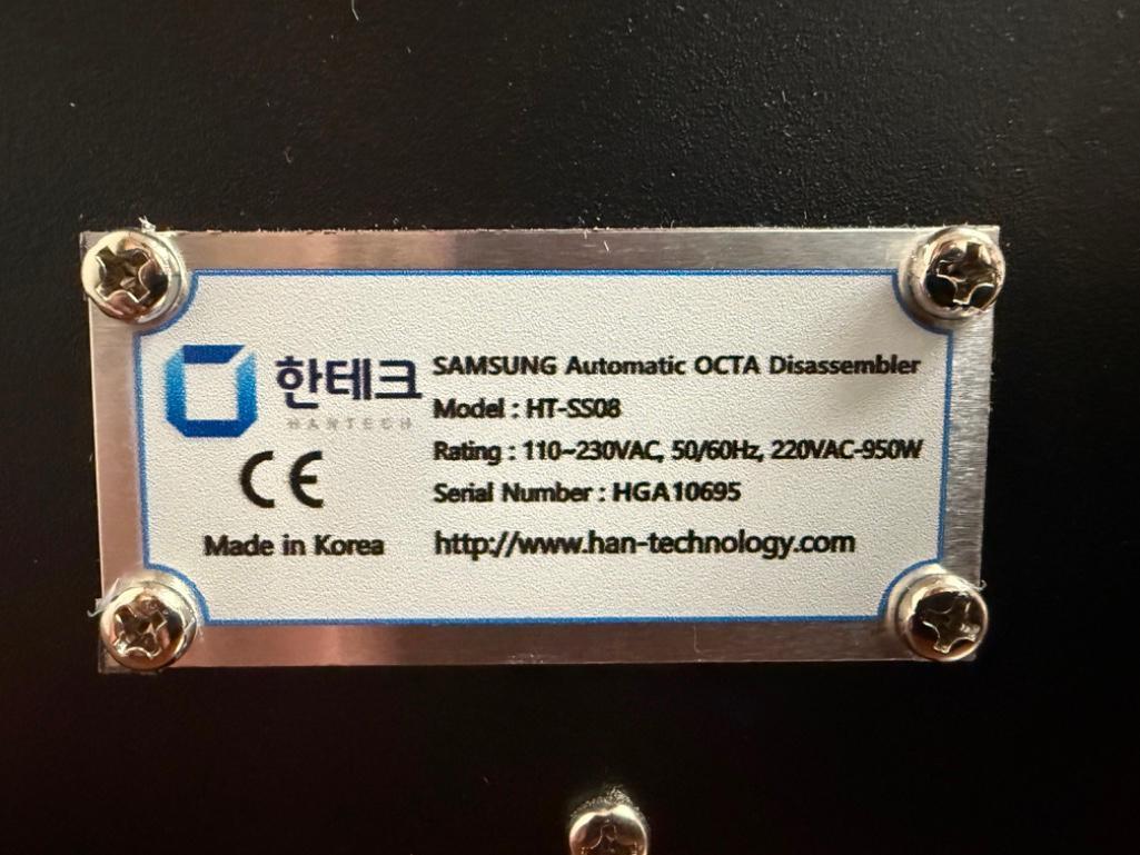 Samsung / Han-Technology Automatic OCTA Disassembler (Cell Phone Screen Remover)