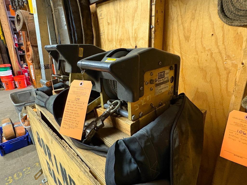 DBI SALA SALALIFT II, WINCH, MODEL 8102003, S/N 11430,