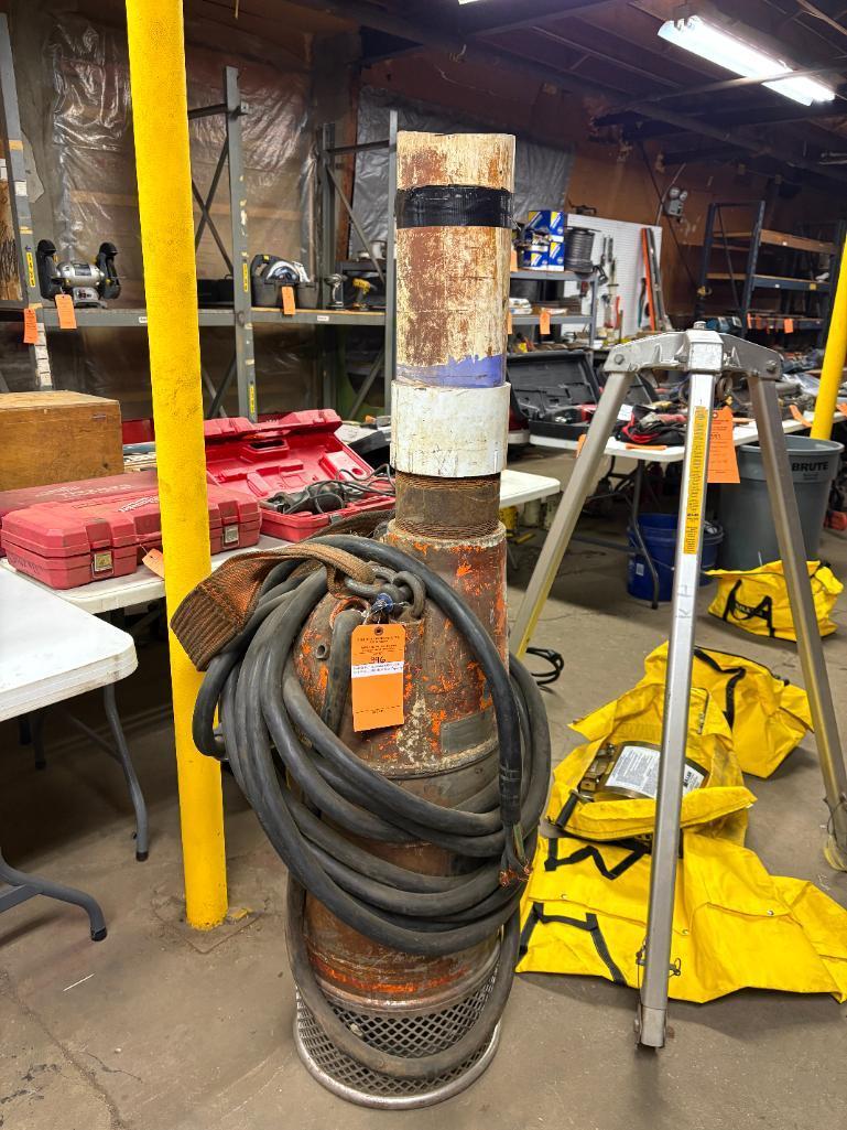 GODWIN PUMPS, MODEL GSP300HV, S/N 161531, 1585 GPM MAX CAPACITY