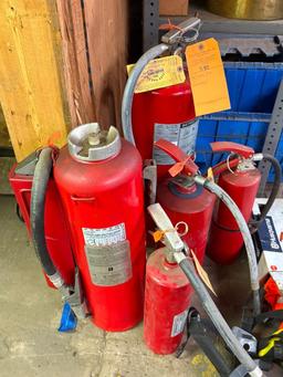 (5) MISC FIRE EXTINGUISHERS