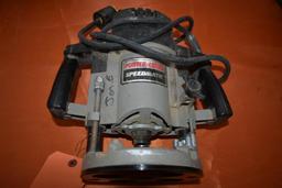 PORTER CABLE PLUNGE ROUTER, SPEEDMATIC