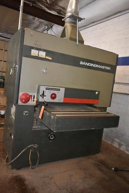SANDING MASTER (HOLLAND) 36" PASS THROUGH SANDER, MODEL SAND-O-MATIC/SCSB2900,