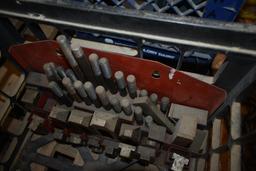 (1) BIN OF MISC. HOLD DOWN CLAMPS
