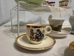 ANYONE FOR TEA? MOSTLY VINTAGE PATTERNS, (2) BOXES