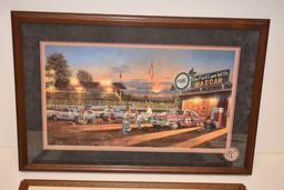 LIMITED EDITION LOT OF 2 FRAMED AND MATTED