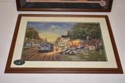 LIMITED EDITION LOT OF 2 FRAMED AND MATTED