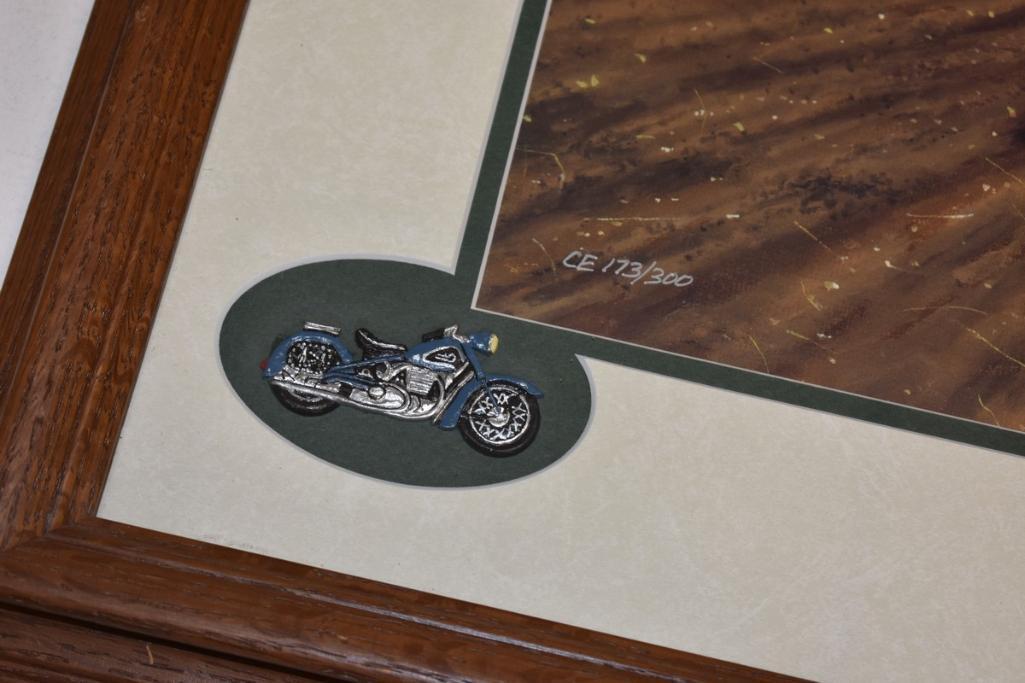 LIMITED EDITION LOT OF 2 FRAMED AND MATTED