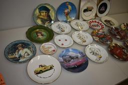 VINTAGE COLLECTOR PLATES; COCA-COLA
