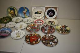 VINTAGE COLLECTOR PLATES; COCA-COLA