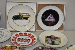 VINTAGE COLLECTOR PLATES; COCA-COLA
