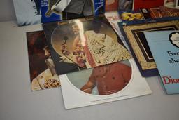 BOX FULL OF PRIMARILY ELVIS PRESLEY 33-1/3 LP'S