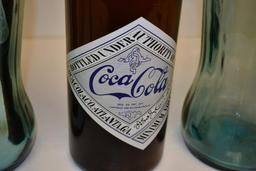 (3) OVERSIZED COCA-COLA BOTTLES, 23 INCHES TALL