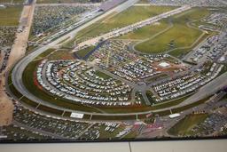 FRAMED PRINT TALLADEGA AERIAL VIEW OF TRACK