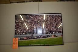 FRAMED PRINT DAYTONA 500 2001 AUDIENCE AND TRACK