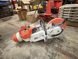 STIHL TS260 SUPER 12" CONCRETE CUT OFF SAW, GAS POWERED