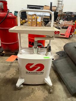 SAMSON PORTABLE OIL DRAIN STATION