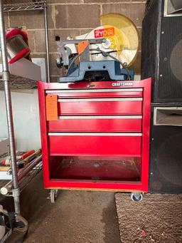 CRAFTSMAN 4 DRAWER ROLLING TOOL BOX: 32"T 26.5"W 18"D