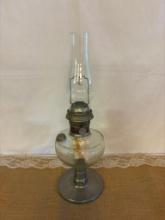 ALADDIN VINTAGE OIL LAMP, APPROX 19 1/4" T