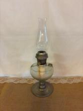 ALADDIN VINTAGE OIL LAMP, APPROX 19 1/4" T