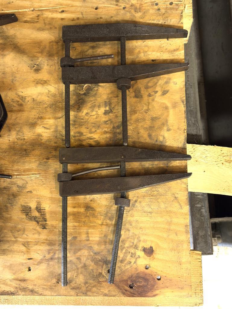 (2) 9" TOOLMAKERS PARALLEL CLAMPS