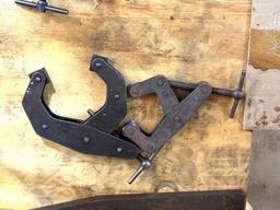 (2) KANT-TWIST CLAMPS, 3" & 4-1/2"